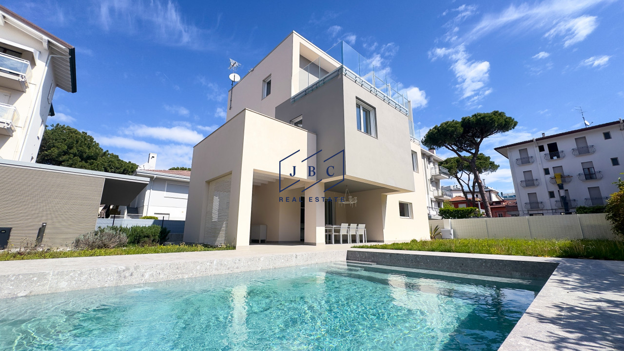Villa Singola con Piscina vicino al Mare a Jesolo — Foto 4