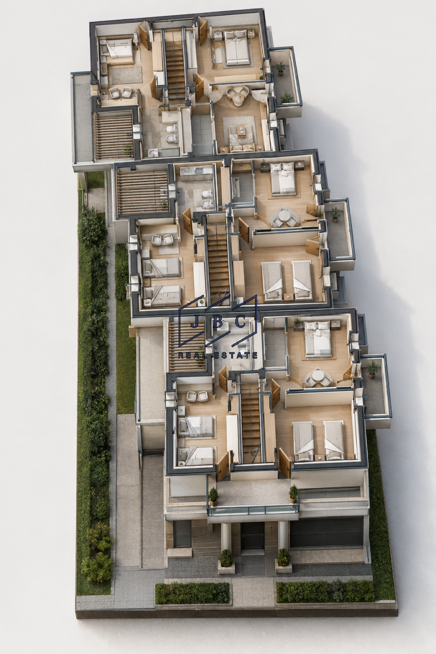 Villette a Schiera di Nuova Costruzione a Oderzo — Foto 6